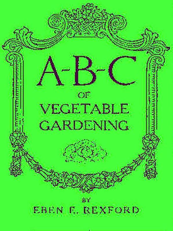 A-B-C of Vegetable Gardening