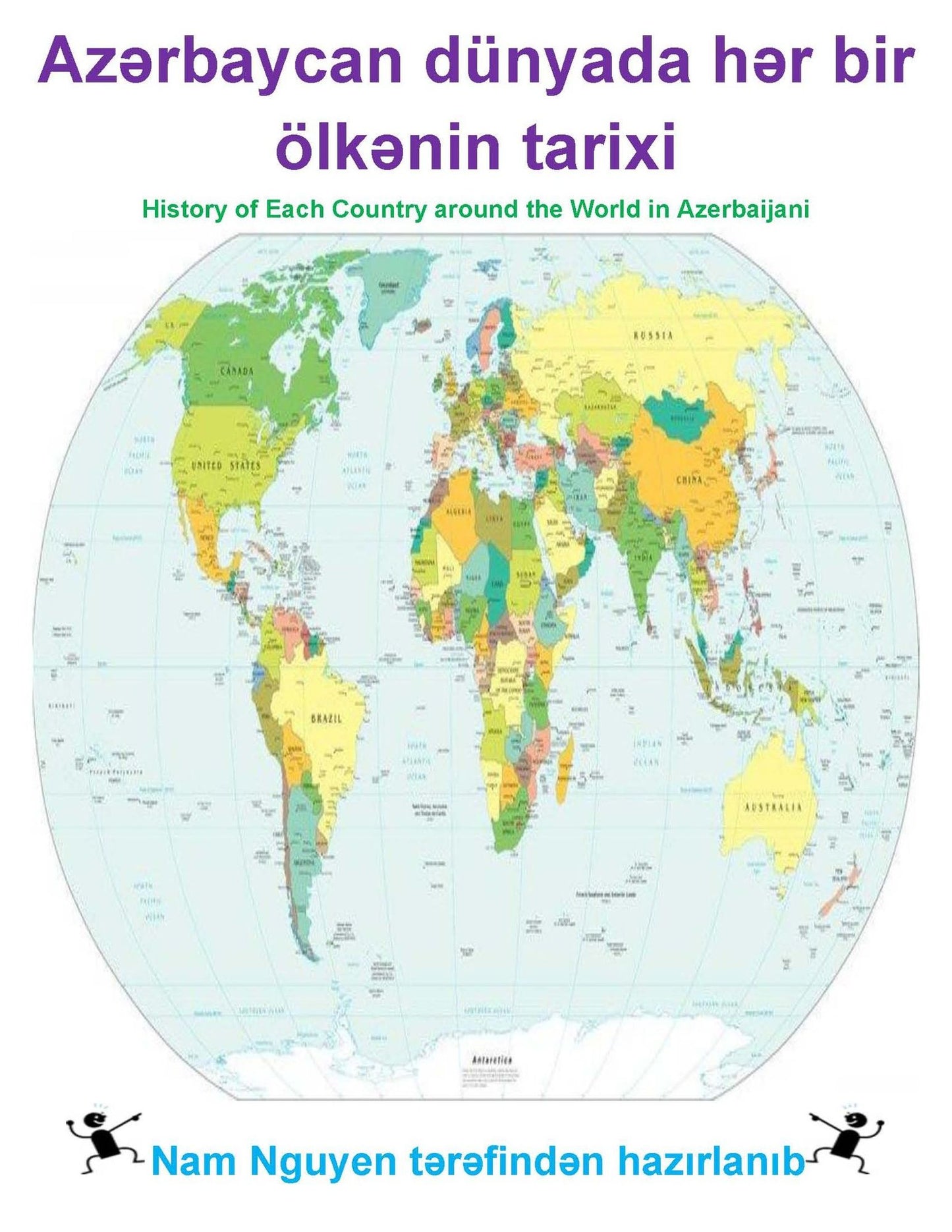 History of each Country around the World in Azerbaijani
