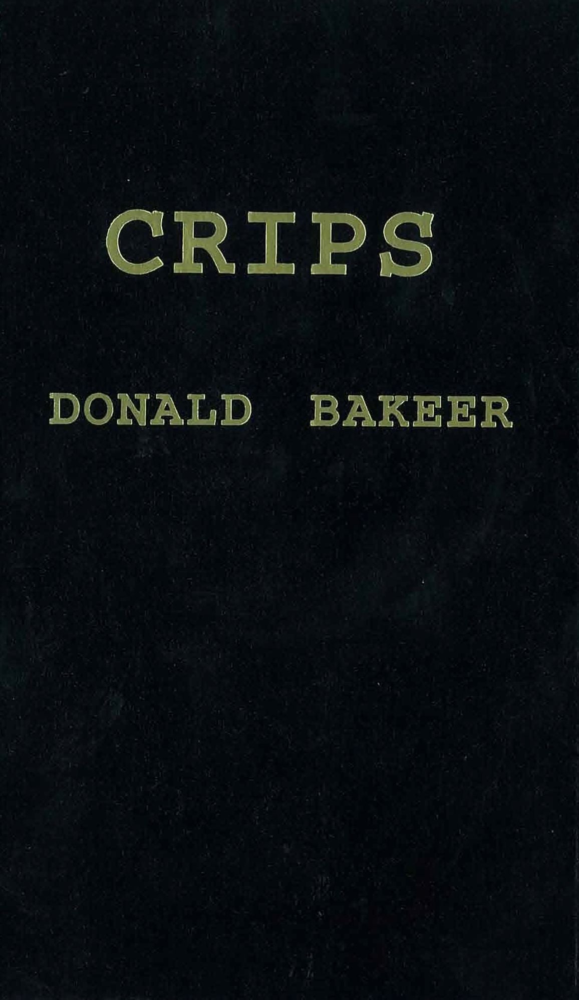 CRIPS: The Original Story from Which The Movie "South Central" Was Made