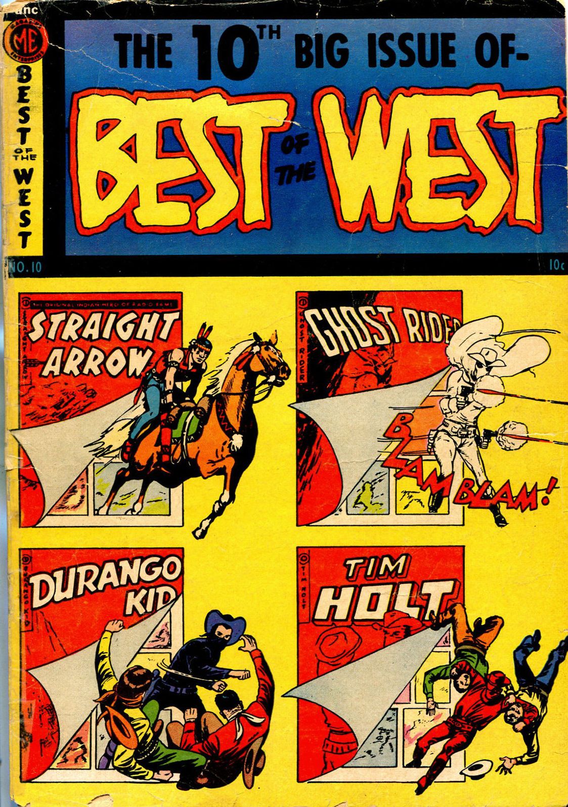 Best of the West Number 10 Western Comic Book