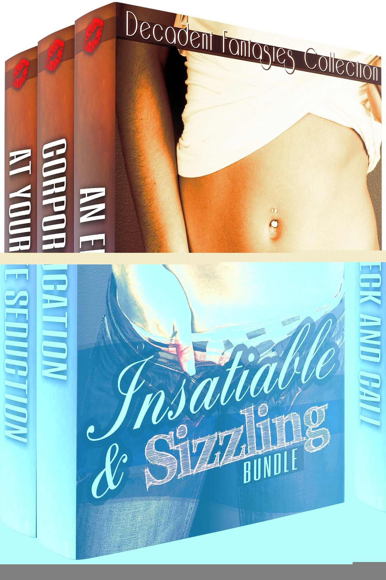 Insatiable & Sizzling Bundle (Lesbian Student, Gay First Time, Billionaire)