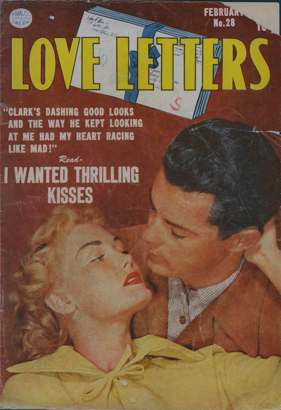 Love Letters Number 28 Love Comic Book