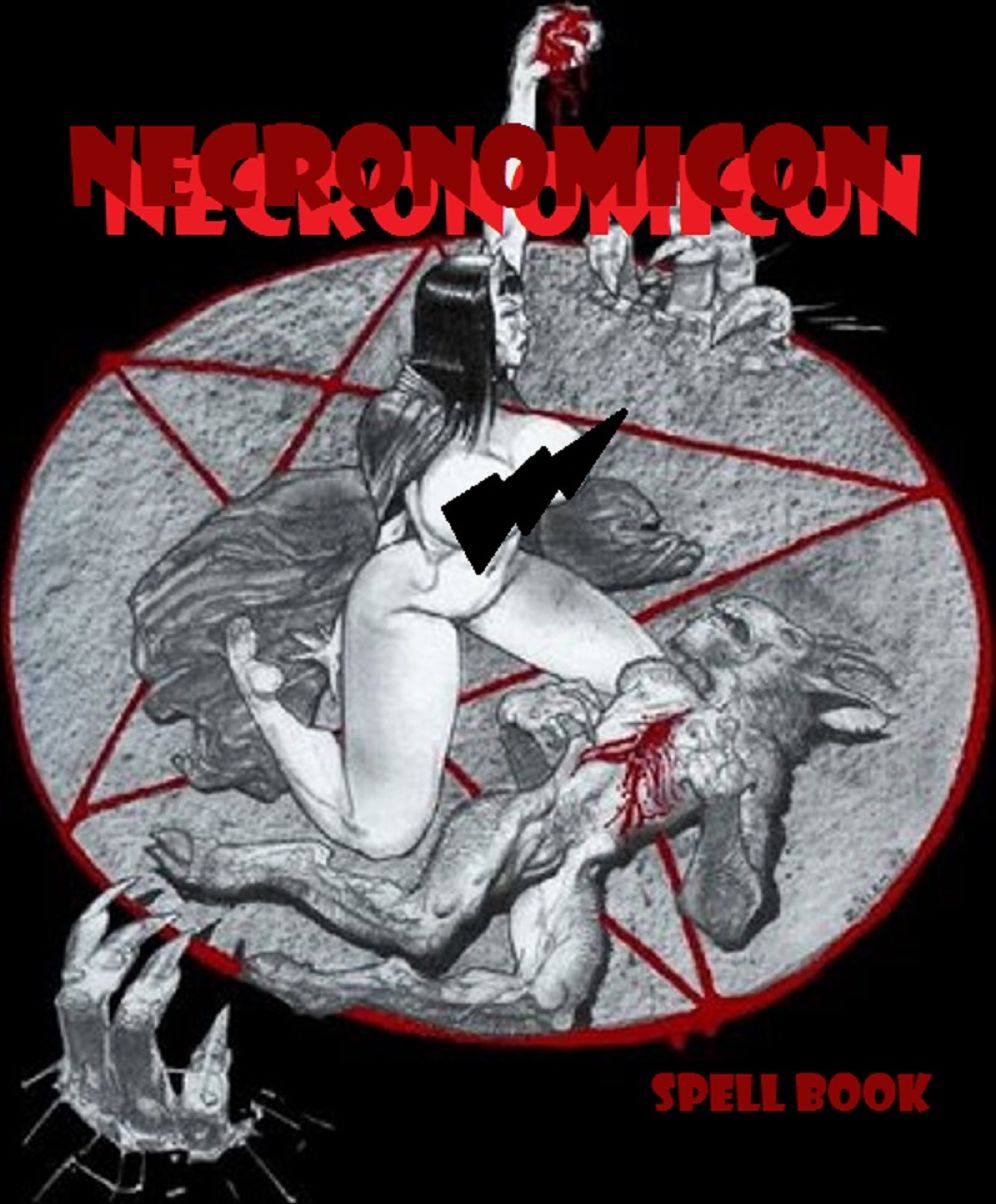 Witchcraft: Necronomicon Spell Book (Witches, Devils, Succubus, Demon, Scarlet Letter, Wikka, Wic ,Salem Lot, Horror, Magic)