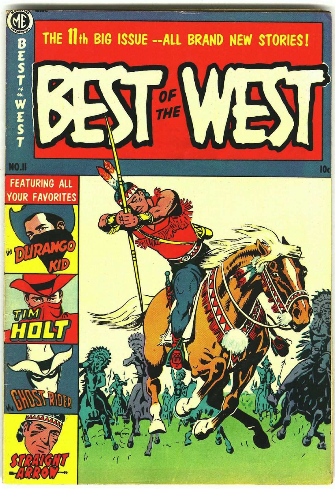 Best of the West Number 11 Western Comic Book