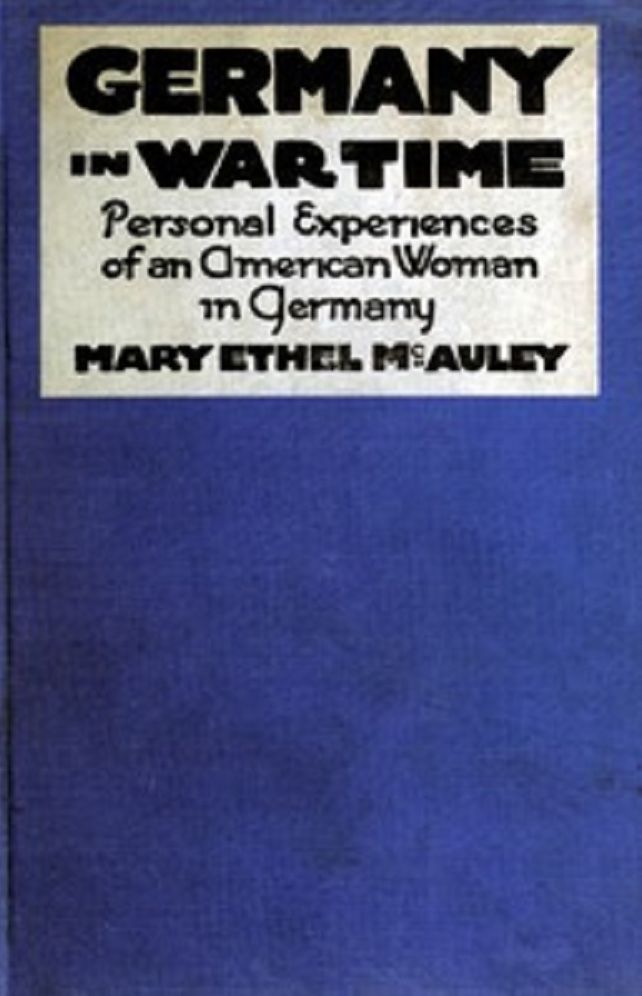 Germany in War Time (Illustrated)