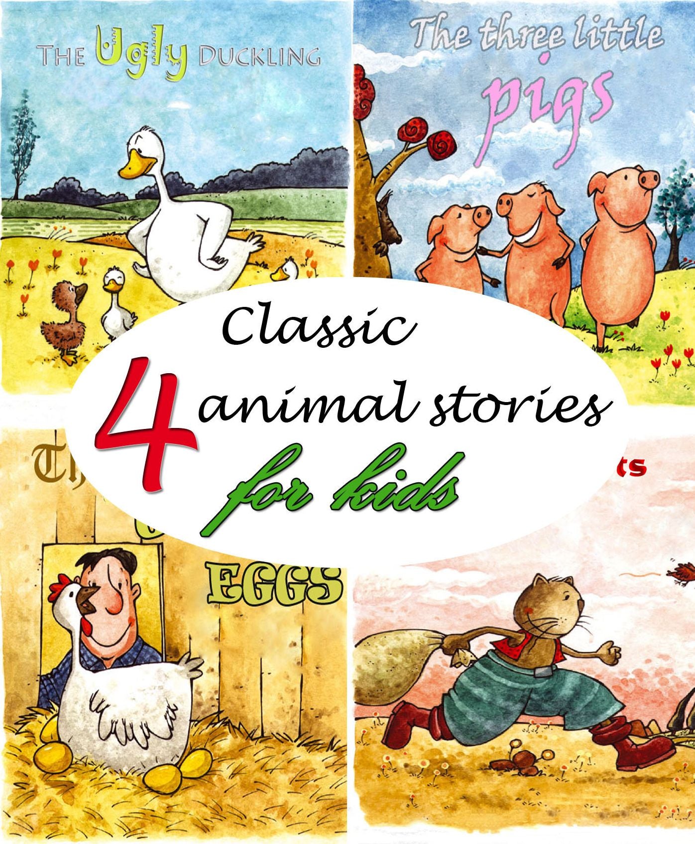 4 Classic Animal Stories for Kids