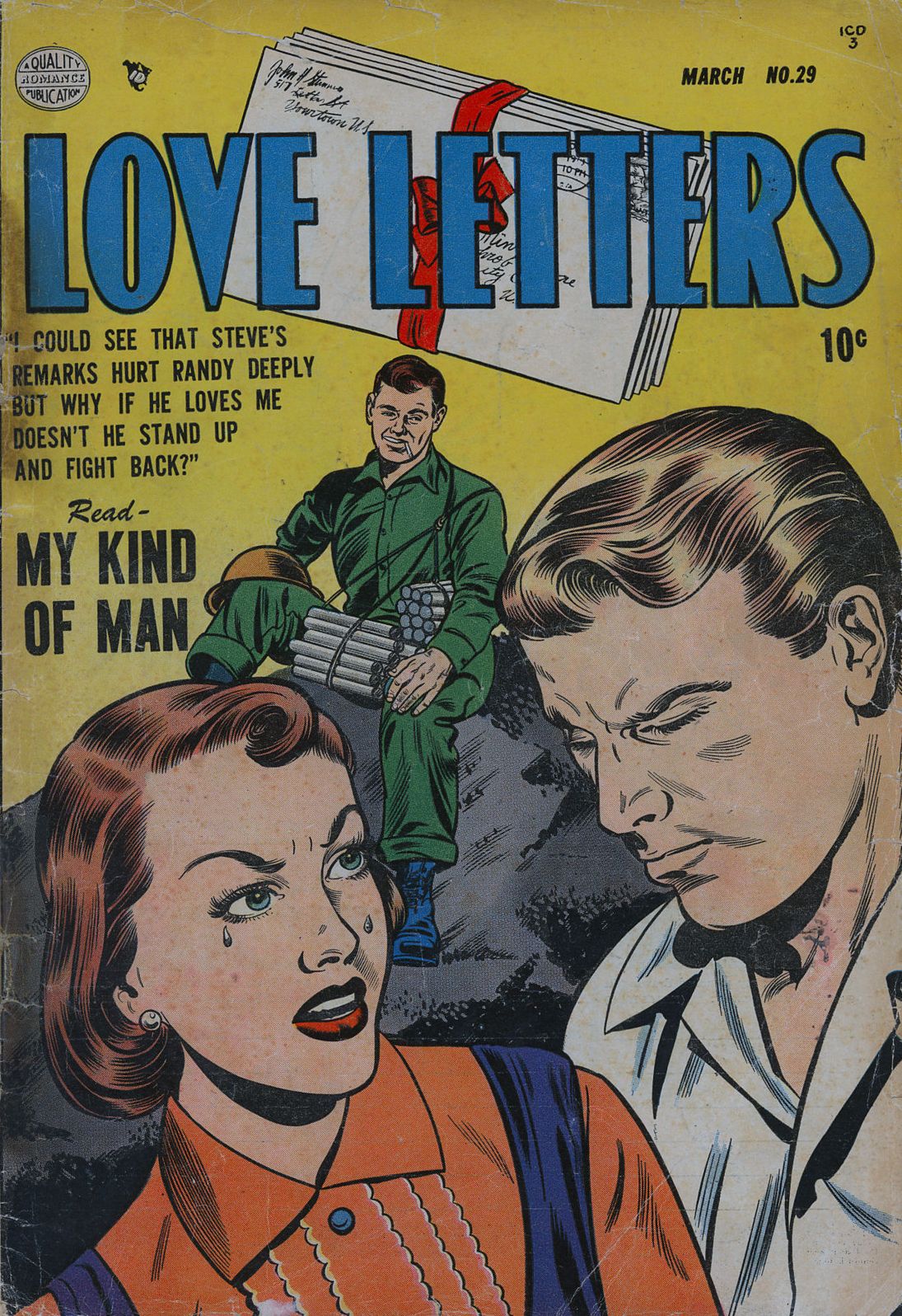 Love Letters Number 29 Love Comic Book