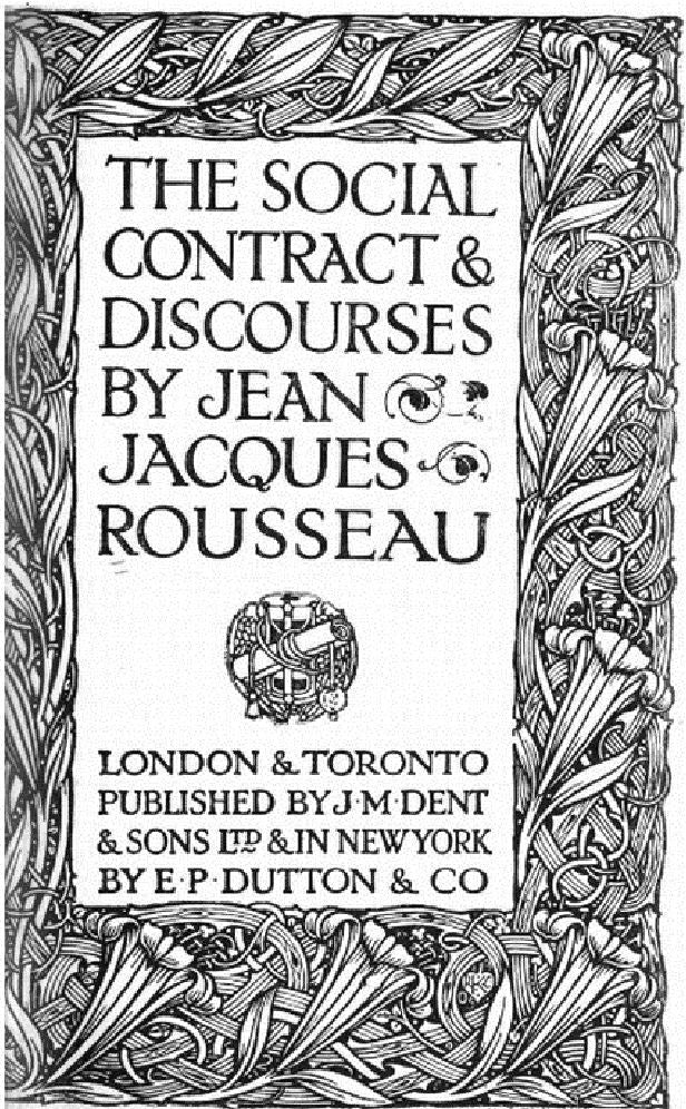 The Social Contract & Discourses