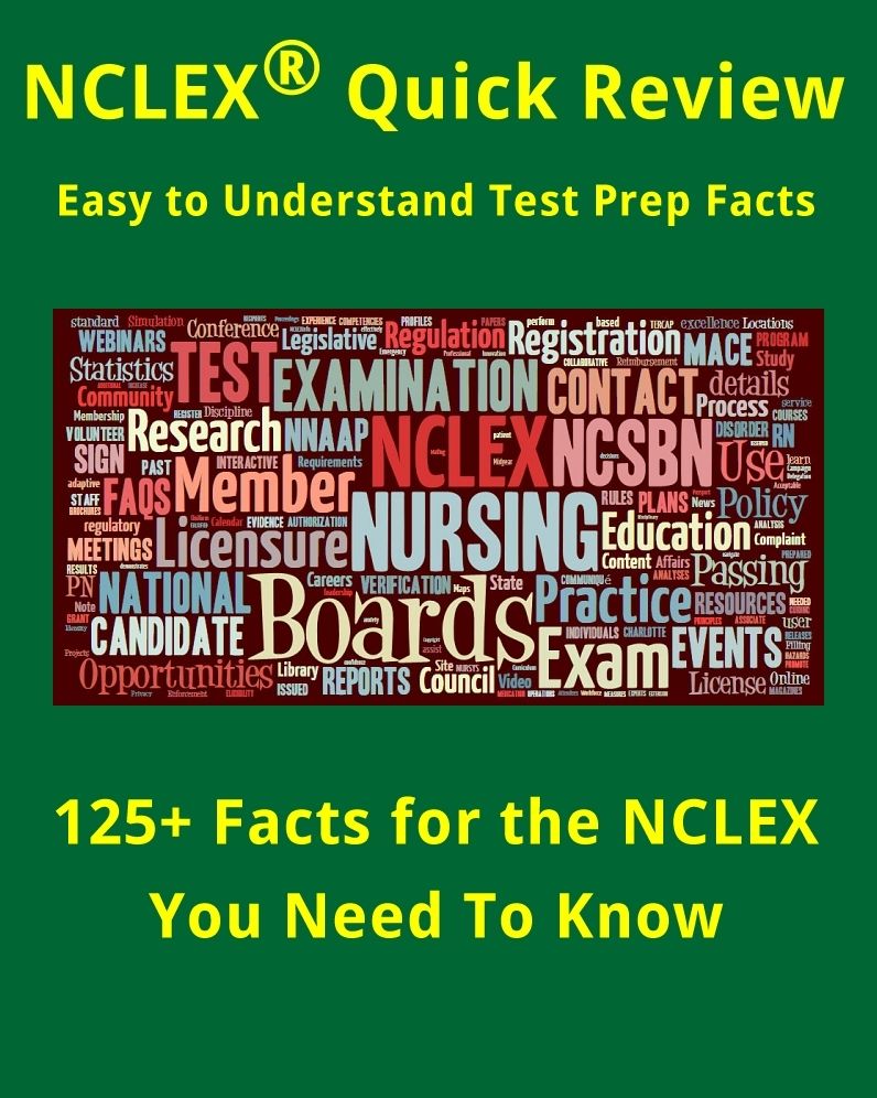 125+ Facts for the NCLEX Exam (Quick Review Test Prep)