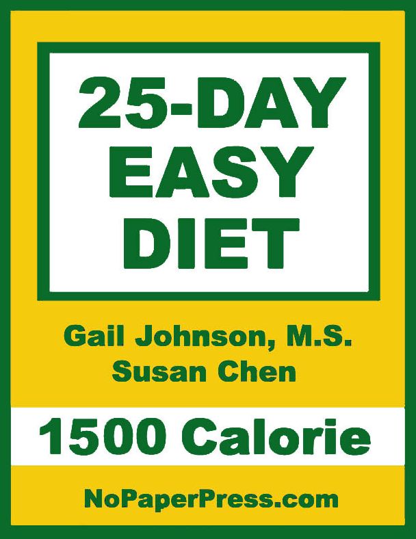 25-Day Easy Diet - 1500 Calorie