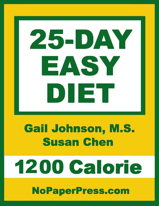 25-Day Easy Diet - 1200 Calorie