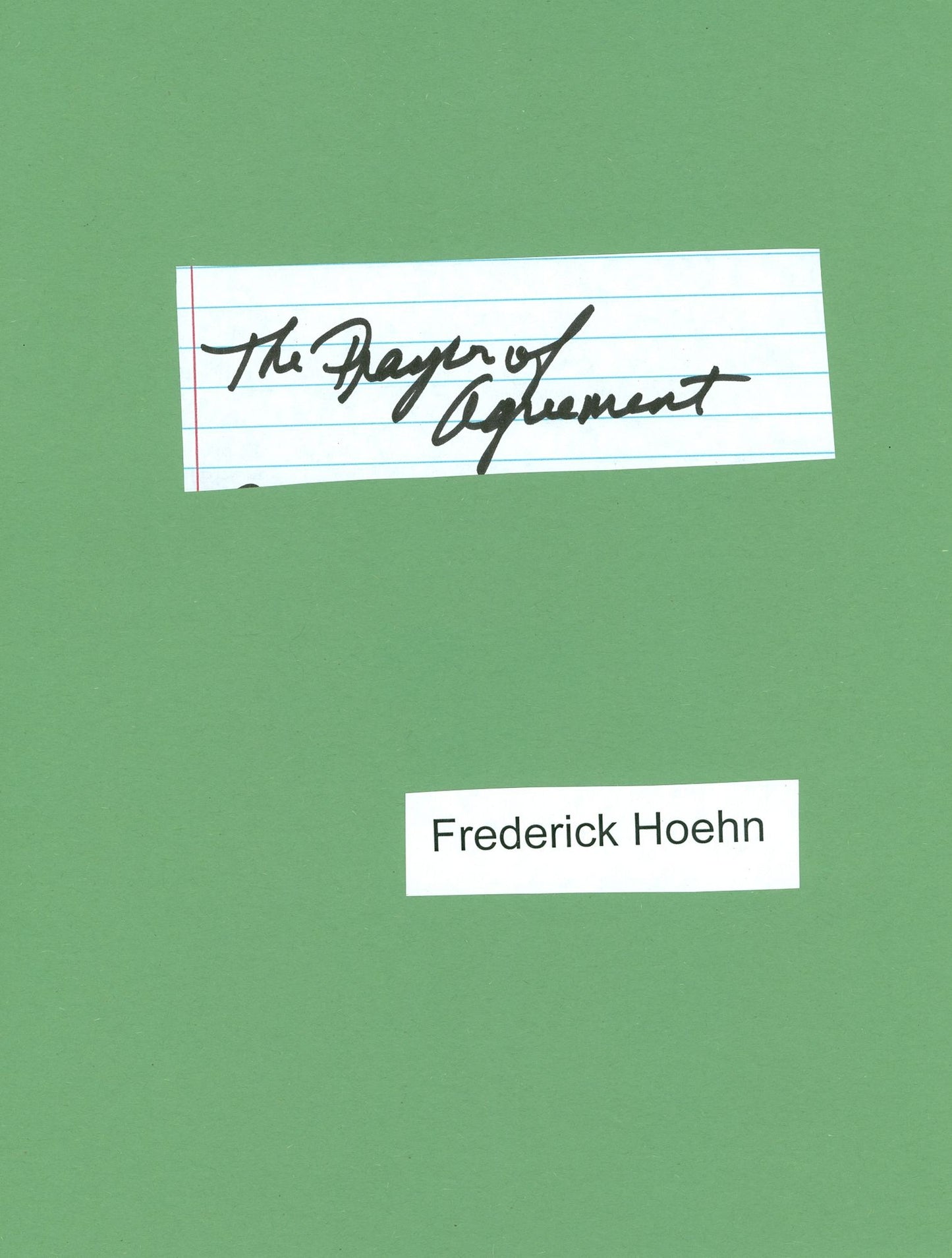 The Prayer of Agreement