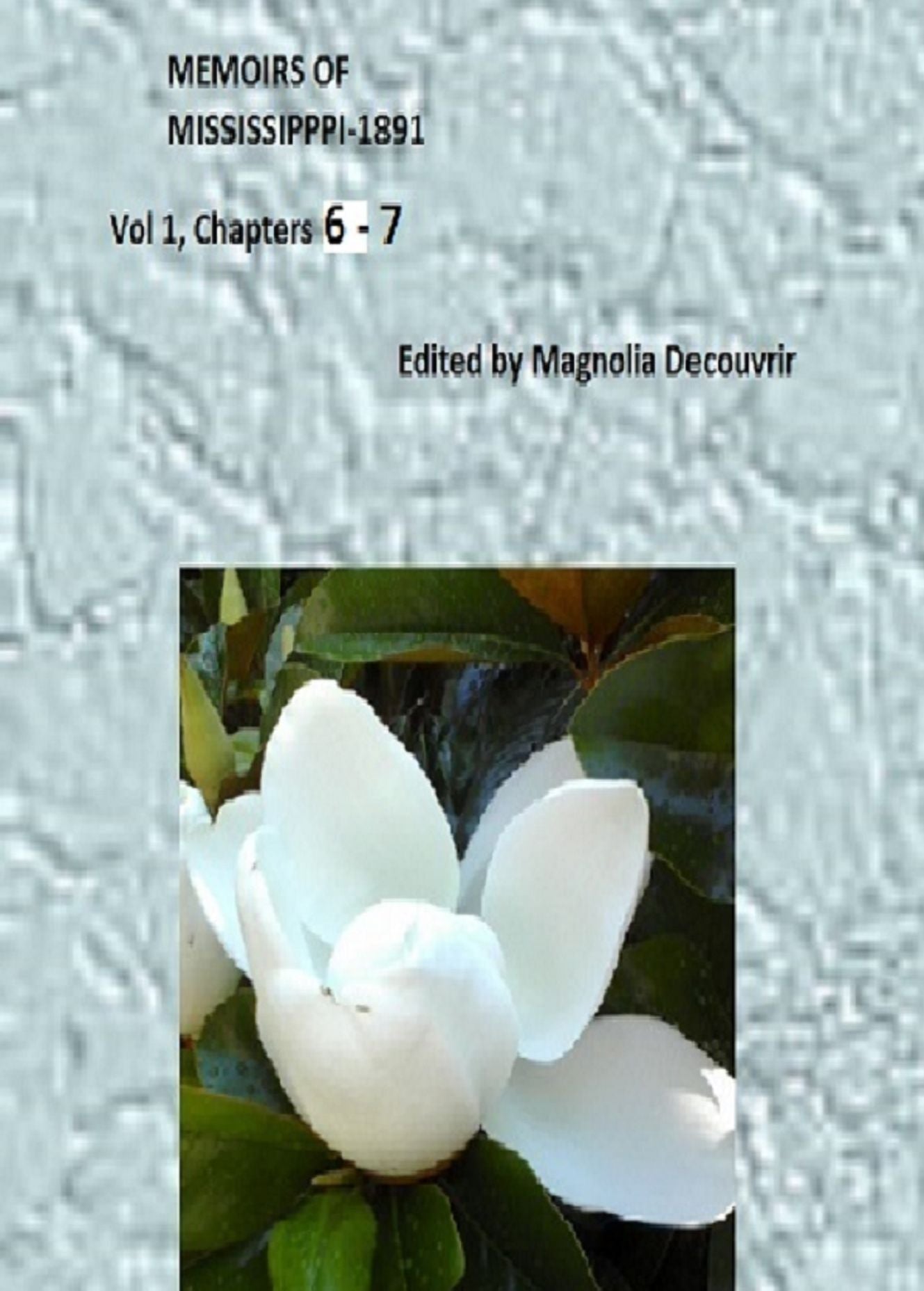 Memoirs of Mississippi, 1891 Chapters 6 & 7