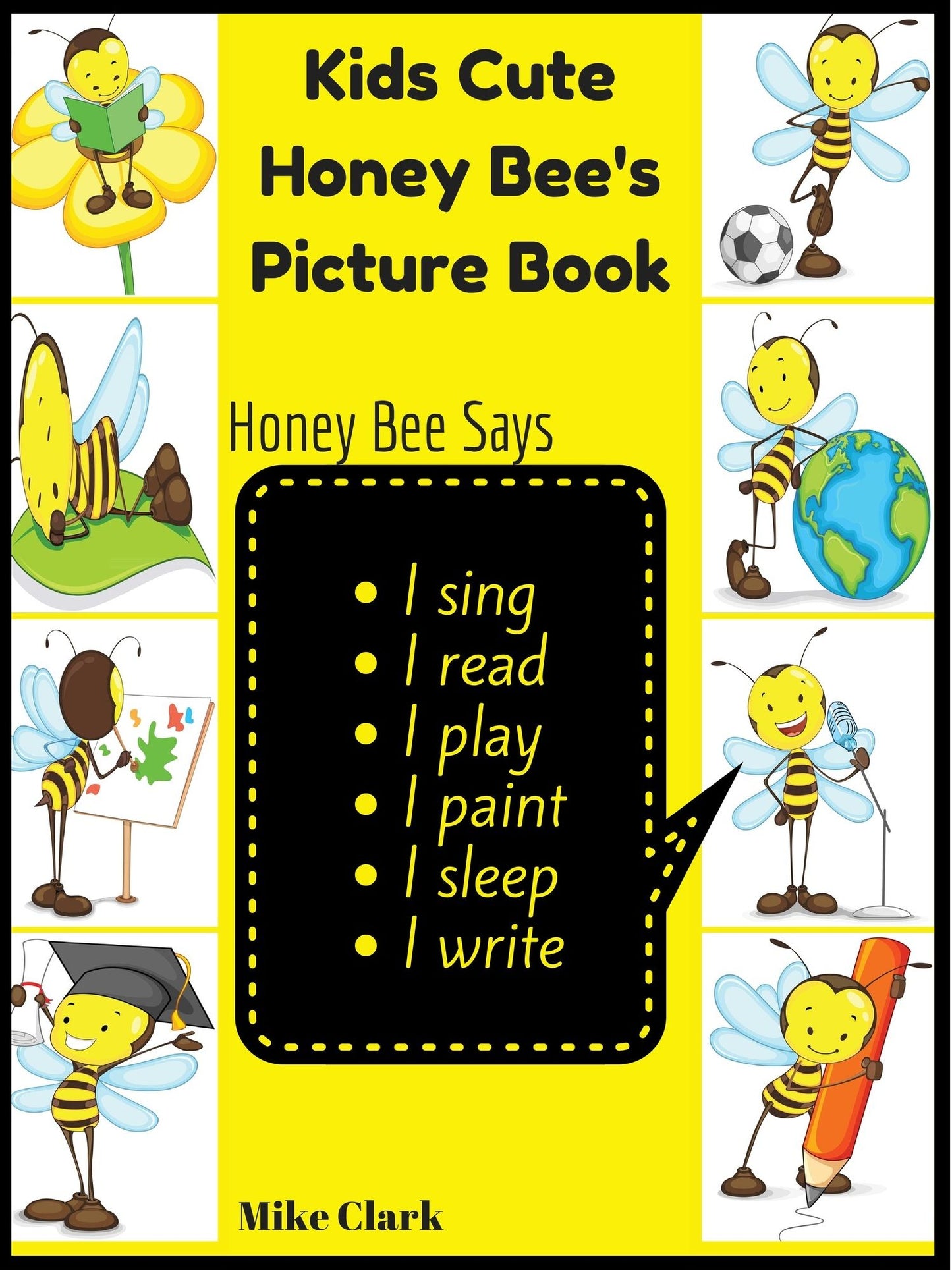 Kids Cute Honey Bees Picture Book