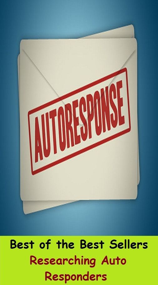 Best of the best seller Researching Auto Responders(camcorders, computers, radios, stereos, televisions, transistors, VCRs, CD players, chips, components)