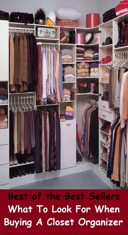 Best of the best seller What To Look For When Buying A Closet Organizer(buying, commerce, retailing, selling, purchasing, auction, sale, trading, transfer, auctioning, bartering)