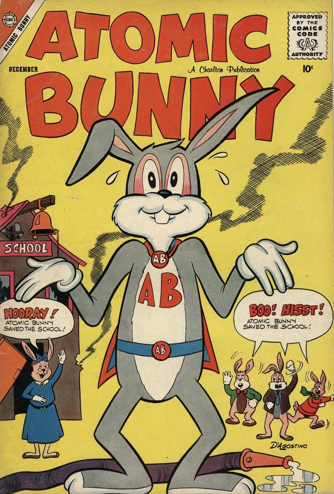 Atomic Bunny Number 14 Childrens Comic Book