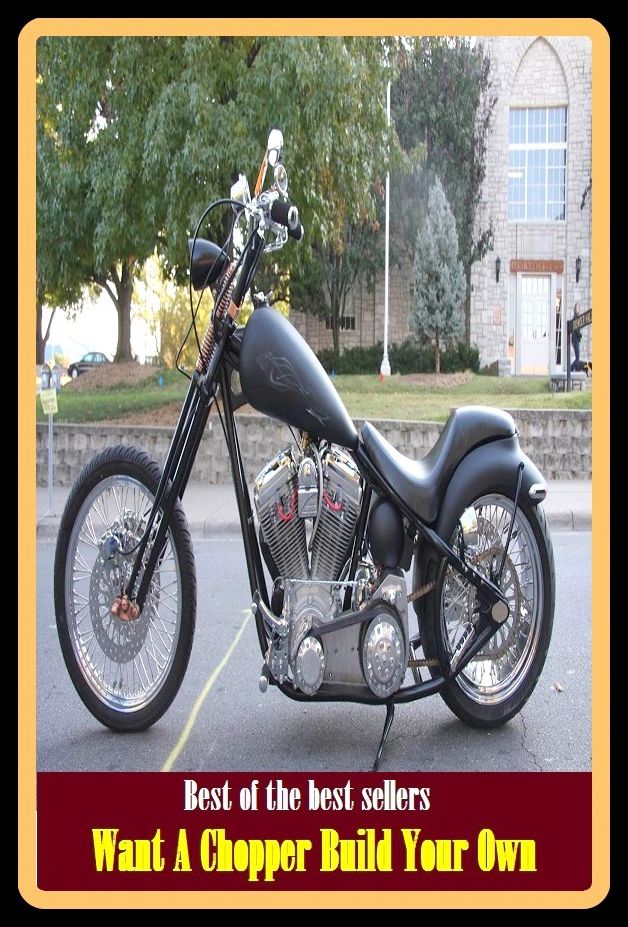 Best of the best sellers Want A Chopper Build Your Own ( way, method, means, technique, mode, system, approach, manner, line of attack, routine )