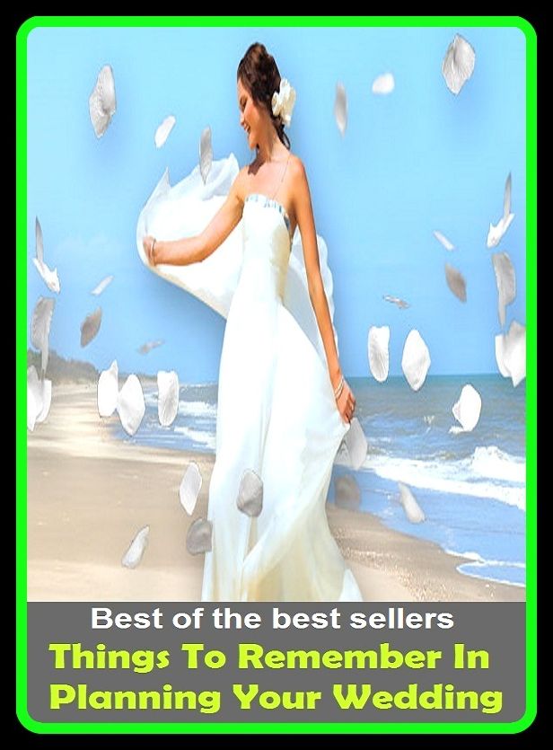 Best of the Best Sellers Things To Remember In Planning Your Wedding (thing man, thinness, thing, things, things that go bump in the night, things we lost in the fire, things: a story of the sixties, thingumabob, thingamajig, thingummy)