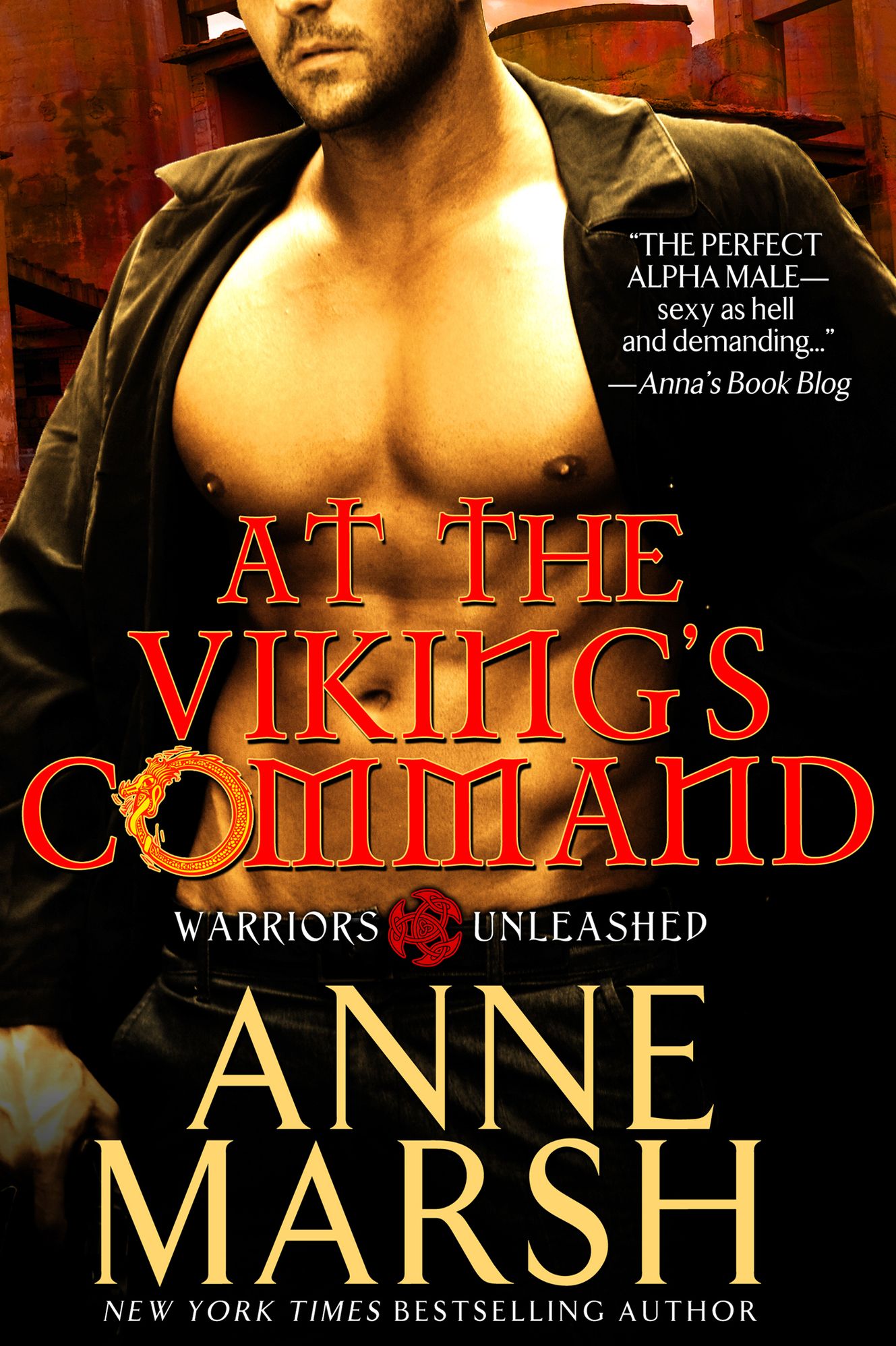 At the Viking's Command: Paranormal Shifter Biker Romance (Warriors Unleashed Book 2)