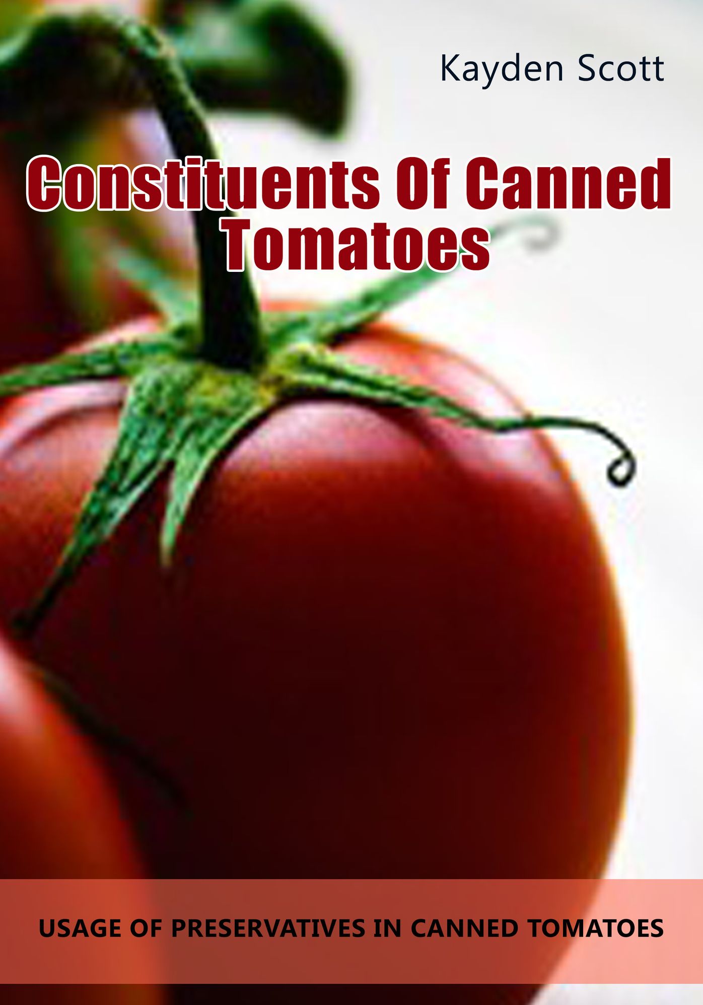 Constituents Of Canned Tomatoes