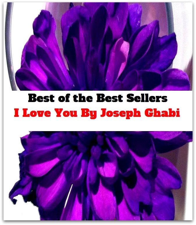 Best of the Best Sellers I Love You By Joseph Ghabi ( amour, attachment, endearment, fancy, affection, fondness, endearment, feeling, copulation, inclination )