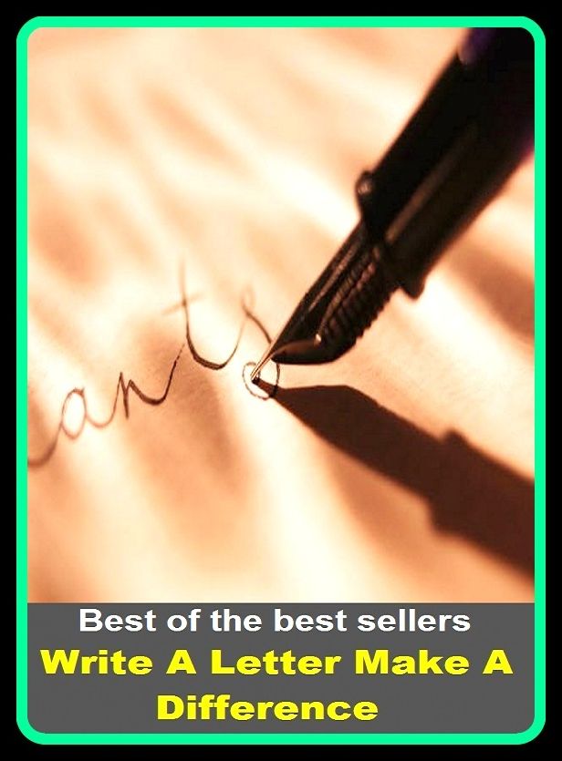 Best of the Best Sellers Write A Letter Make A Difference (writ of summons, writ ability, writable, recitative, write, write about, write back, write copy, write down, write head)