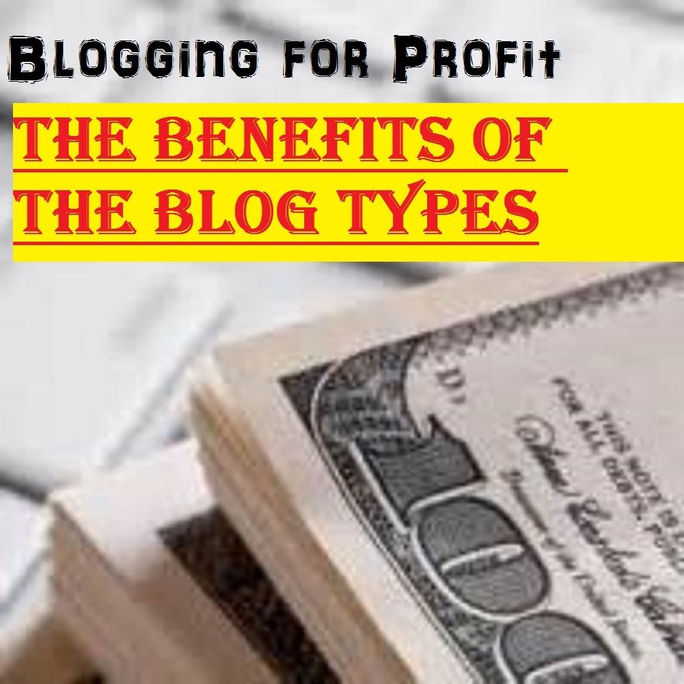 Blogging for Profit: The Benefits of the Blog Types