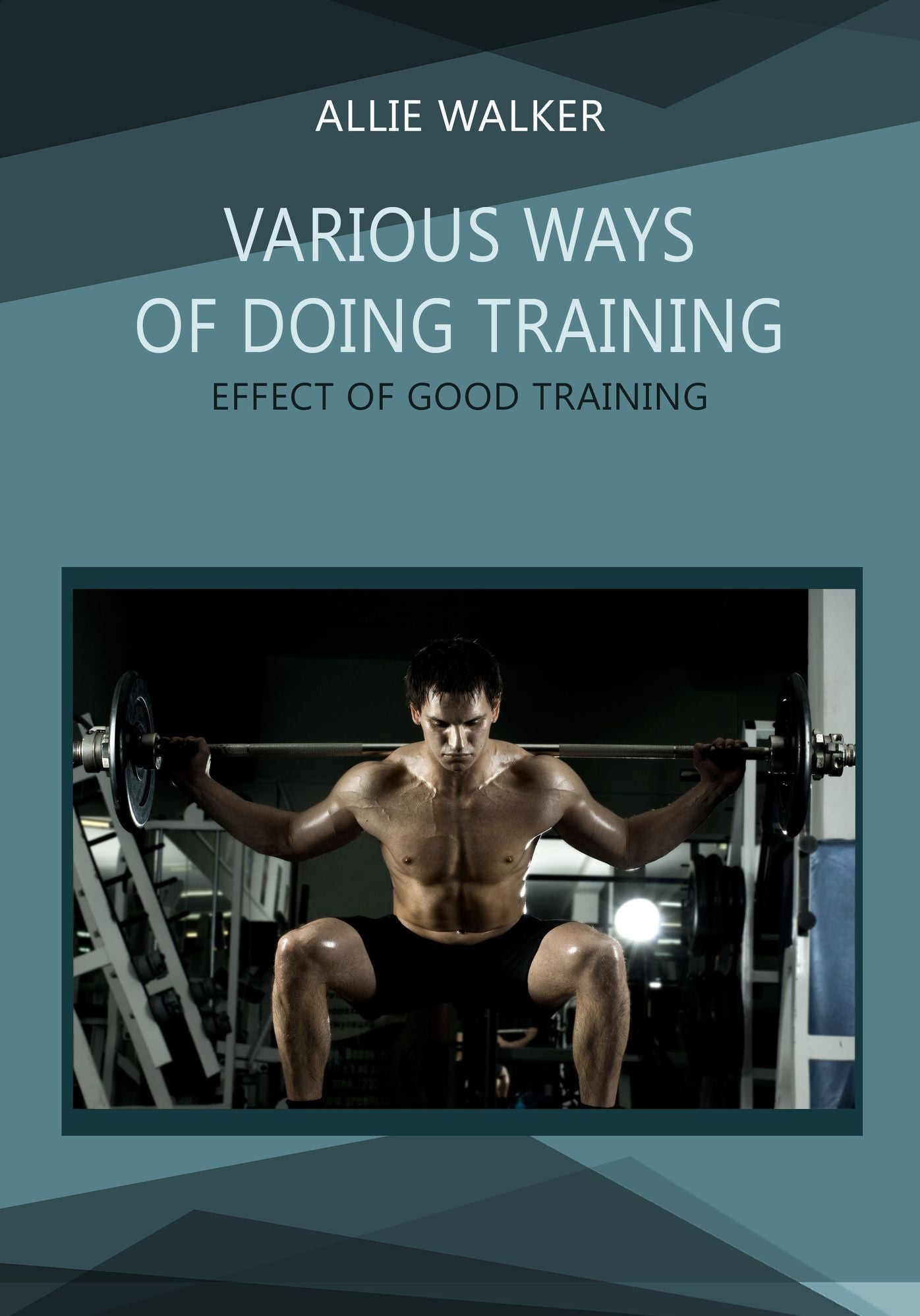 VARIOUS WAYS OF DOING TRAINING