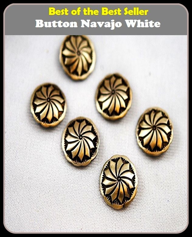 Best of the Best Sellers Button Navajo White (knob, control, lever, handle, icon, box, releas, clasp, snap fastener, pin )