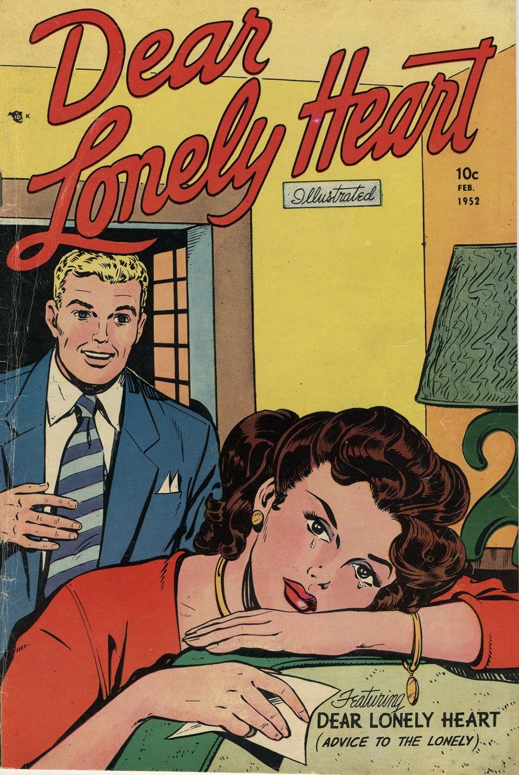 Dear Lonely Hearts Number 4 Love Comic Book