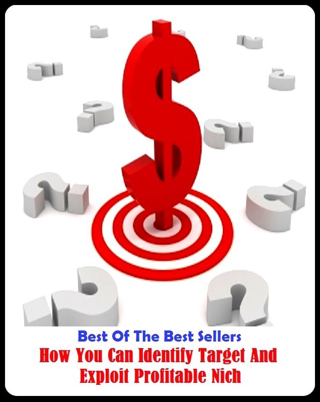Best of the Best Sellers How You Can Identify Target And Exploit Profitable Nich ( Profit , advance, yield a profit, advantageousness, worthwhileness, aid, world of good, appropriateness, work, avails, winnings)
