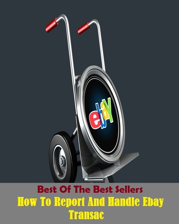 Best of the Best Sellers How To Report And Handle Ebay Transac ( account, review, record, description, statement, transactions, proceedings, transcripts, minutes, news, information, word )