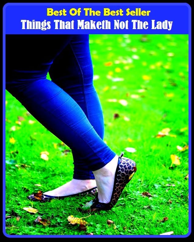 Best of the Best Sellers Things That Maketh Not The Lady ( accessories, wardrobe, appanages, turnout, appendages, trappings, appointments, stock-in-trade, armament, rig, caparison, plant )
