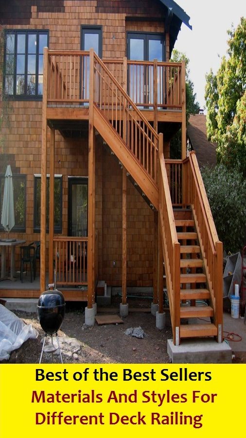 Best of the best seller Materials And Styles For Different Deck Railing(everyday,ordinary,family,home,plain,domiciliary,homey,homely,domestic,homelike)
