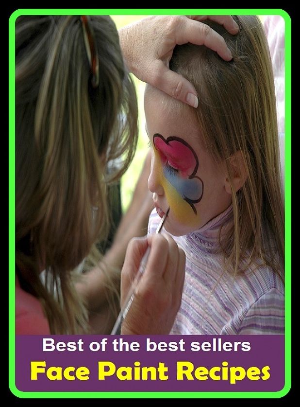Best of the best sellers Face Paint Recipes ( children, infant, nino, kid, childhood, son, kids, baby, enfant, boy, enfant, infantil, juvenile, infantile, minor, minors, secondary, daughter, enfant, girl, ninos )