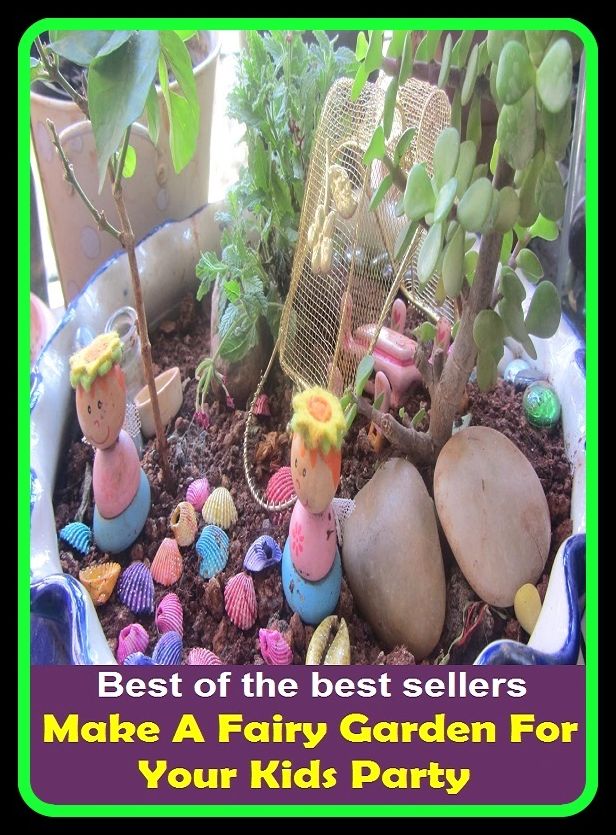 Best of the best sellers Make A Fairy Garden For Your Kids Party ( children, infant, nino, kid, childhood, son, kids, baby, enfant, boy, enfant, infantil, juvenile, infantile, minor, minors, secondary, daughter, enfant, girl, ninos )
