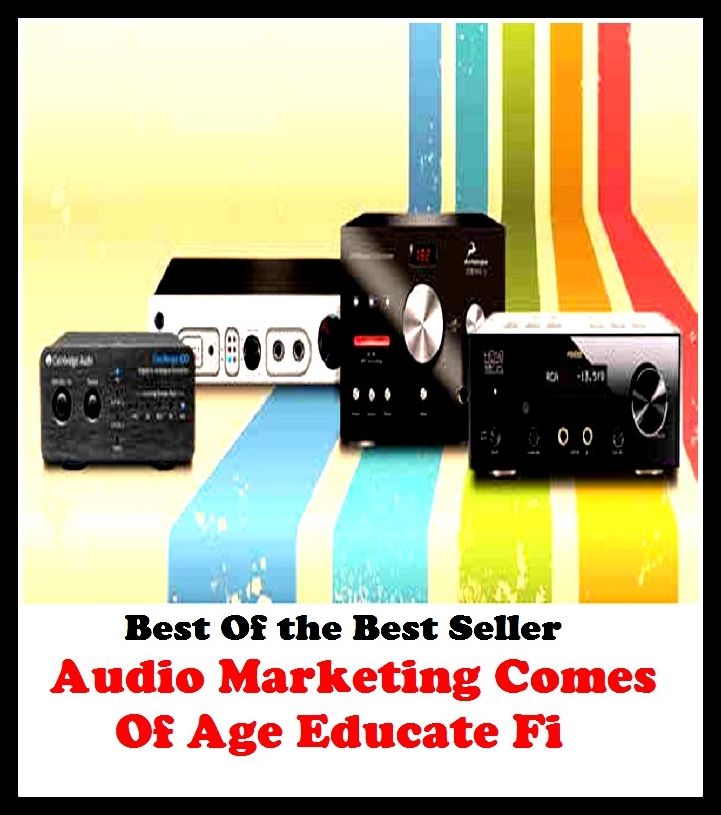 Best of the best sellers Audio Marketing Comes Of Age Educate Fi ( atv, broadcasting, amateur television, tv, channel, audio, box, station, tv set, video, receiver, small screen )