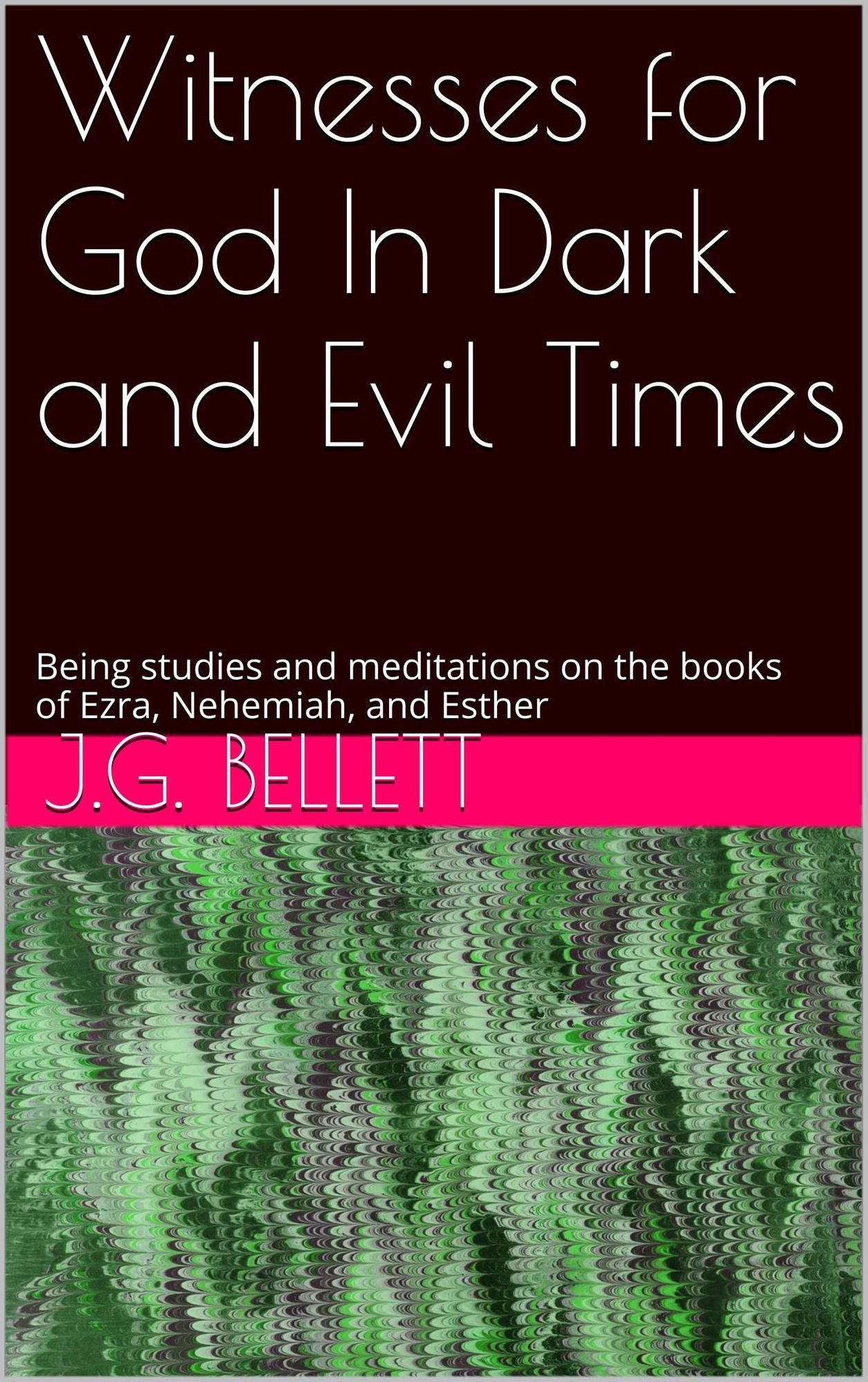 Witnesses for God In Dark and Evil Times