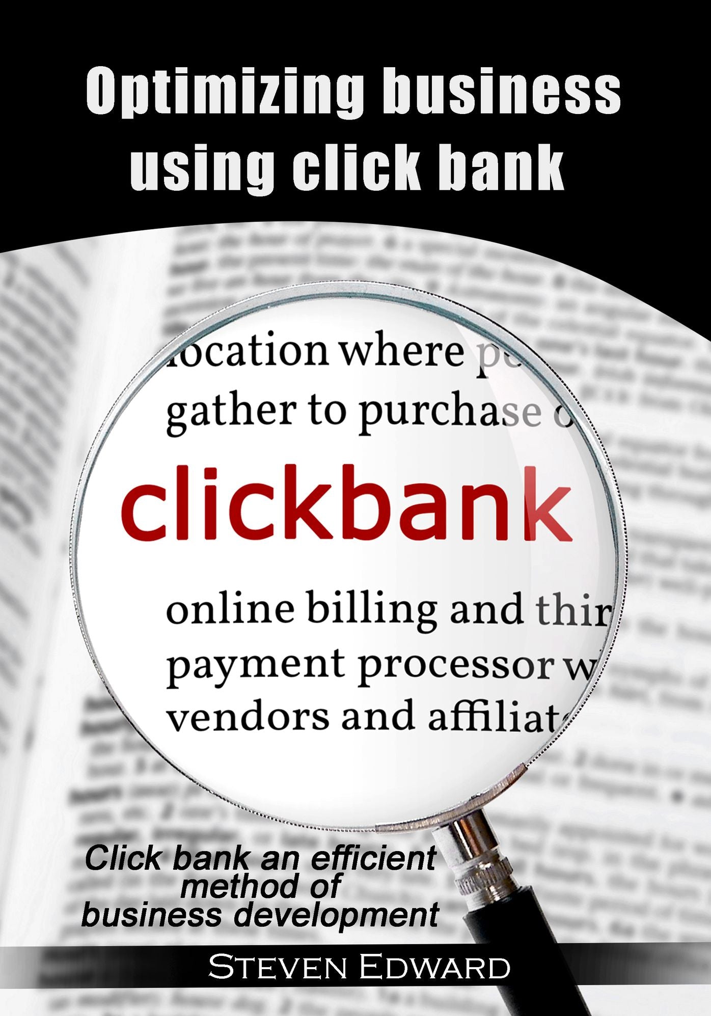 Optimizing business using click bank