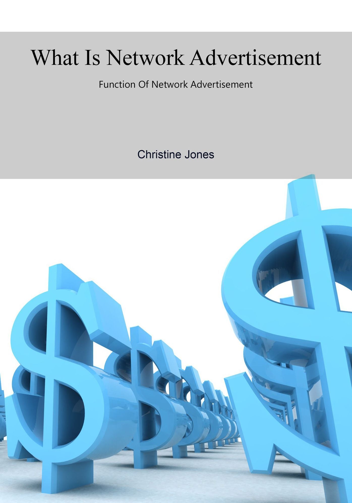 What Is Network Advertisement