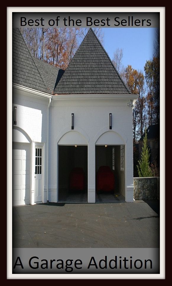 Best of The Best Sellers	A Garage Addition (barn, parking lot, parking space, repair shop, shop, carport, storage, car stall, outbuilding, shed)