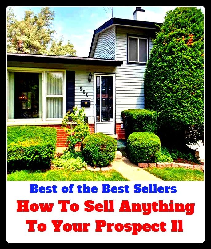 Best of the Best Sellers How To Sell Anything To Your Prospect Li (put up for sale, offer for sale, put on sale, dispose of, vend, auction, trade, barter)