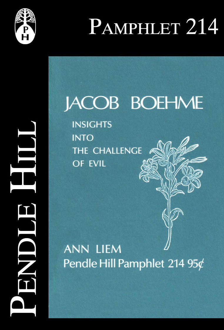 Jacob Boehme: Insights into the Challenge of Evil