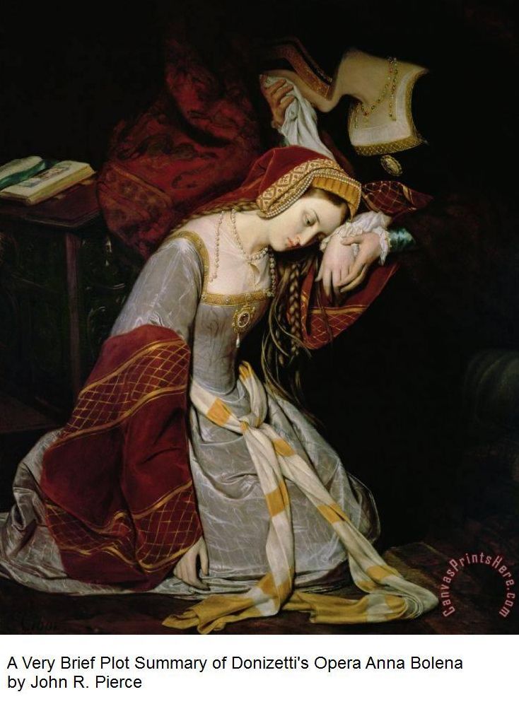 A Very Brief Plot Summary of Donizetti's Opera Anna Bolena