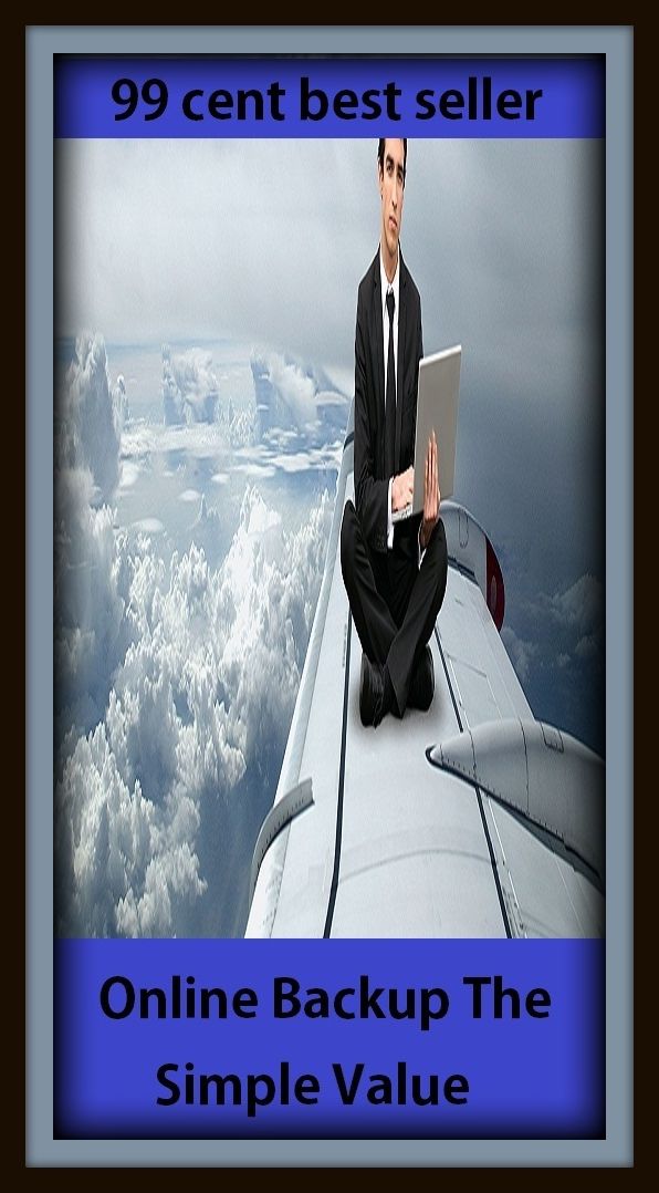 99 cent best seller Online Backup The Simple Value (on lap, on lead, onliest, online, online and offline, online banking, online chat, online community, online magazine, online public access catalog)
