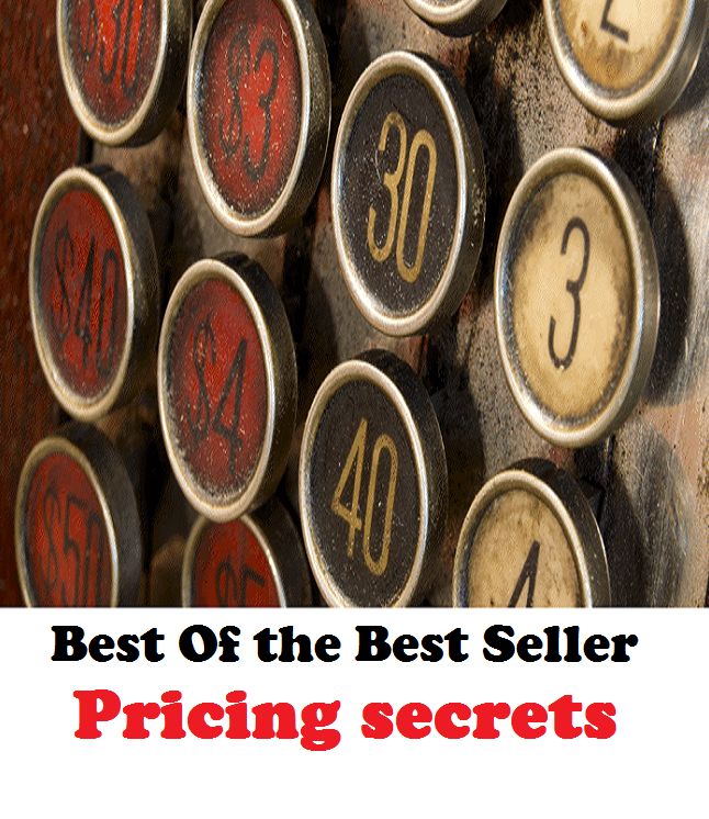 Best of the Best Sellers	Pricing secrets ( fix price, price, secrets, fissure, hole, chink, secret intention, design )