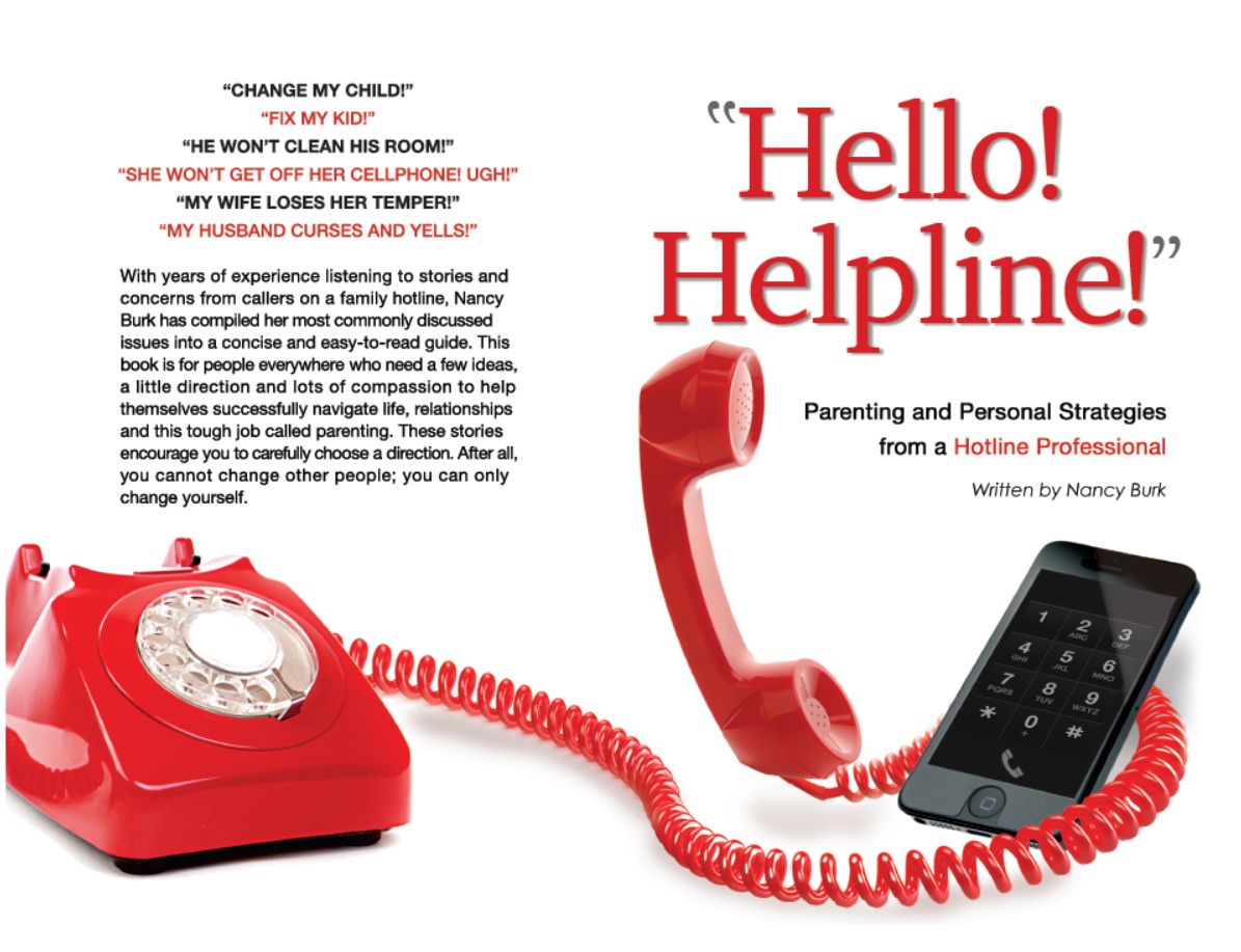Hello! Helpline! Nancy Burk