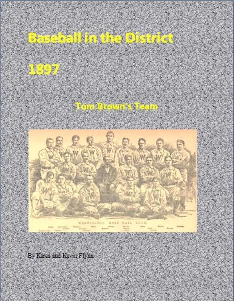 Baseball in the District "Tom Brown's Team" 1897