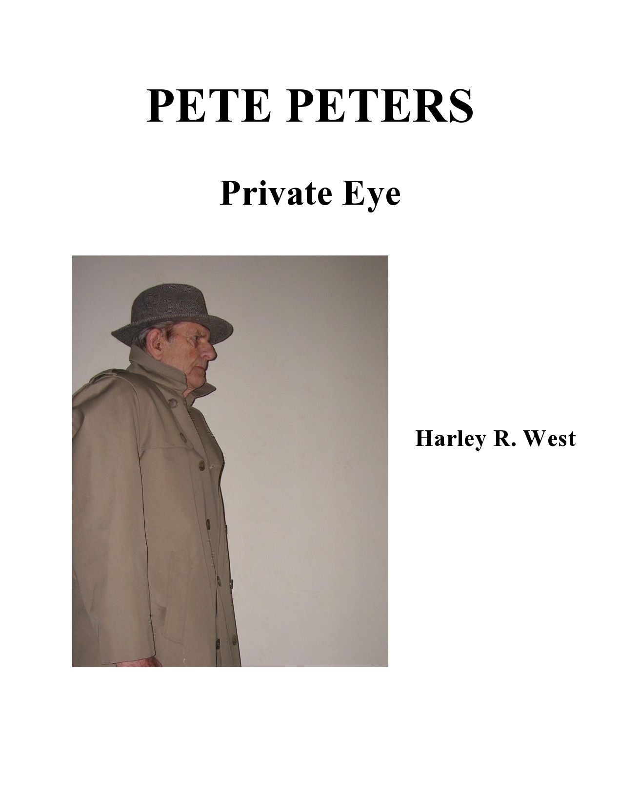 Pete Peters - Private Eye